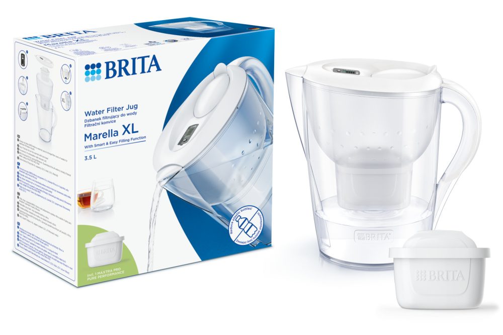 Фильтр-кувшин Brita Marella XL MXpro белый (1061240)