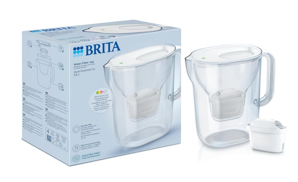 Фильтр-кувшин Brita Style Essential XL Mxpro белый (1061056)