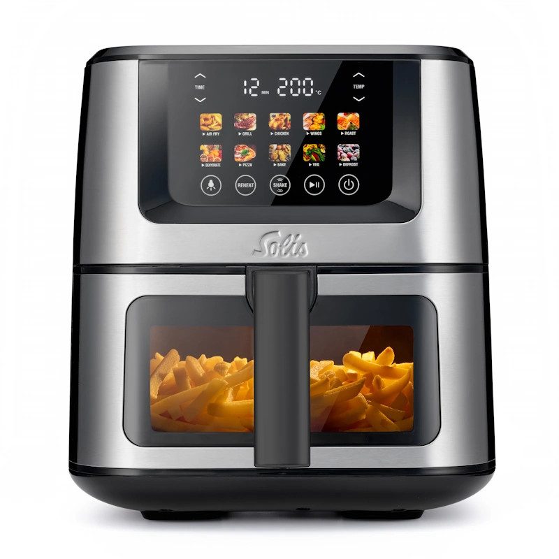 Мультипіч (аерогриль) Solis Air Fry & Dry XL 7,5л чорна (97978)