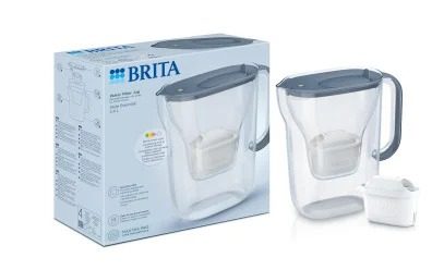 Фильтр-кувшин Brita Style Essential MXpro серо-голубой (1061043)