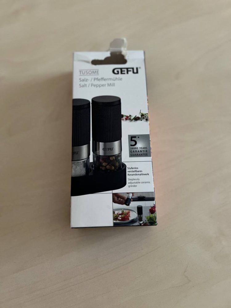Набор мельничек для соли и перца GEFU TUSOME, 2 предмета 34621_U (уцінка)