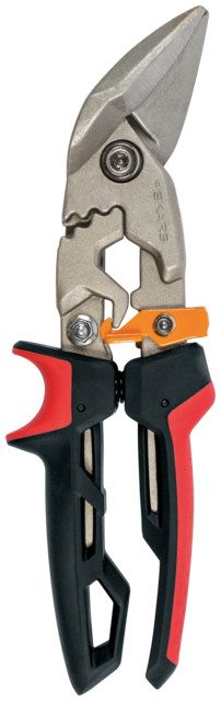 Ножницы по металлу усиленные левые Fiskars PowerGear (1027211)