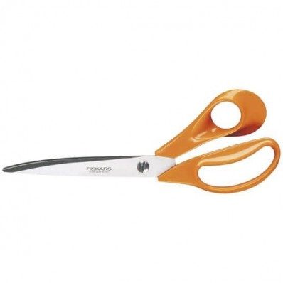 Портновские ножницы Fiskars Classic для раскройки, 25 см, оранжевые (1005151)