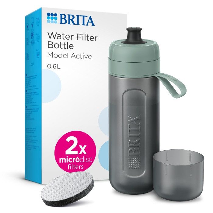 Фильтр-бутылка Brita Active 600 мл зеленая (1052251)
