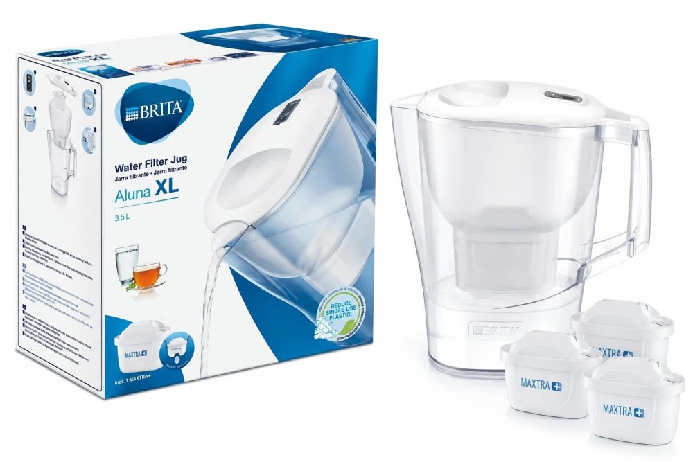 Фильтр-кувшин Brita  Aluna_eu XL белый, 3 картриджа (M1024025)
