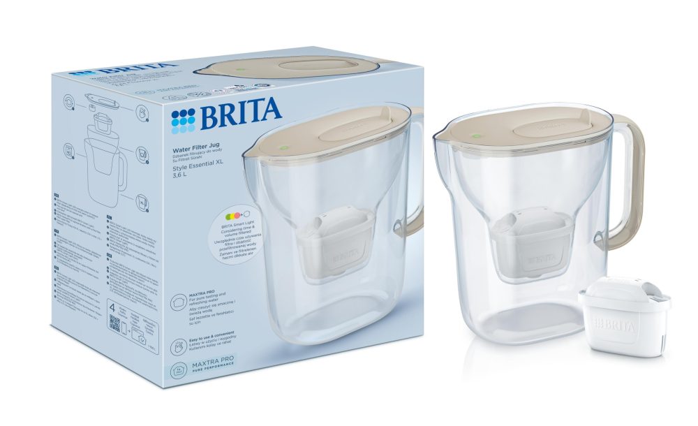 Фильтр-кувшин Brita Style Essential XL Mxpro песочный (1061055)
