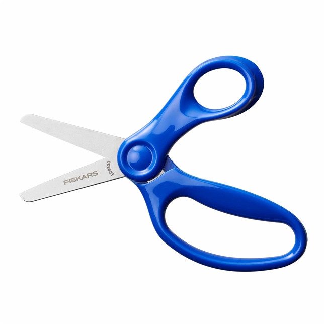 Ножиці дитячі Fiskars 13 см, сині (1064069)