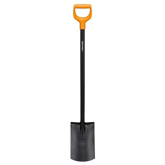 Лопата з закругленим лезом Fiskars Solid Metal (1066717)