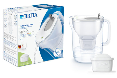 Фільтр-глечик Brita Style XL LED MXpro сірий (1052803)