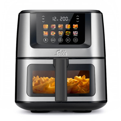 Мультипечь (аэрогриль) Solis Air Fry & Dry XL 7,5 л черная (97978)
