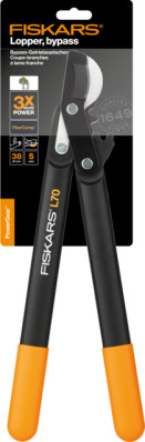 Сучкорез плоскостной усиленный с крюком Fiskars PowerGear S L70 (1002104)
