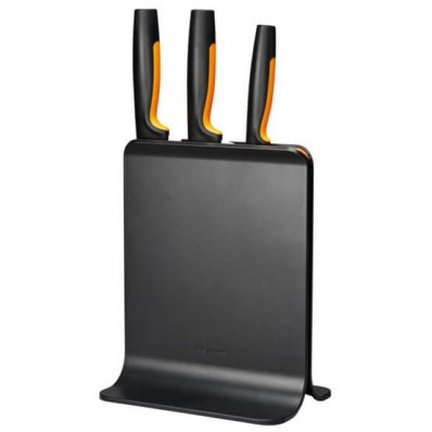 Набор ножей Fiskars Functional Form с черной подставкой 3 шт (1057555)