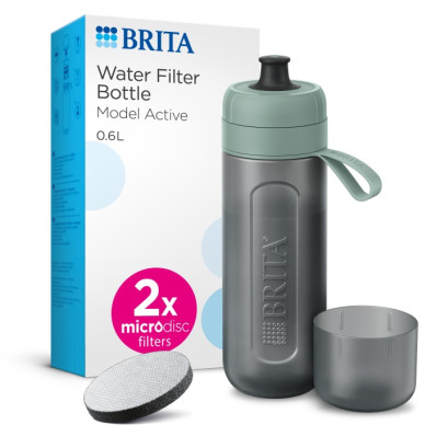 Фільтр-пляшка Brita Active 600 мл зелена (1052251)
