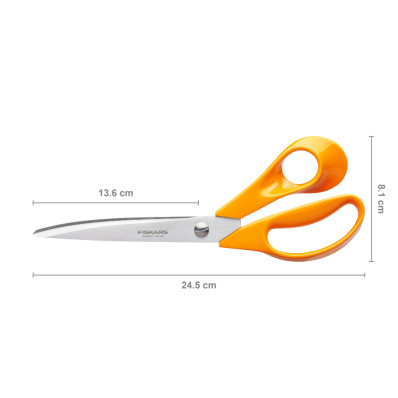 Ножницы универсальные большие Fiskars Classic 25 см (1001538)