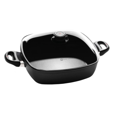 Сотейник квадратий з кришкою Swiss Diamond XD Induction 28х28 см (XD66282ic)