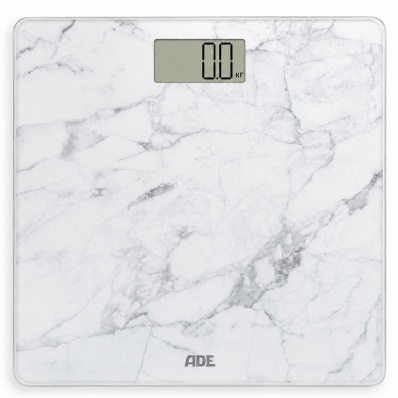 Ваги цифрові підлогові Amina ADE BE2306-5 білий мармур