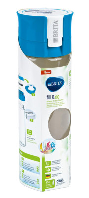 Фильтр-бутылка Brita Vital 600 мл голубая (1020103)