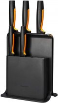 Набор ножей Fiskars Functional Form с черной подставкой 5 шт (1057554)