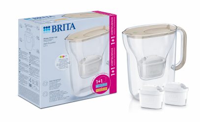Фіиьтр-кувшин Brita Style Essential Mxpro песочный + 2 картриджа (1061036)
