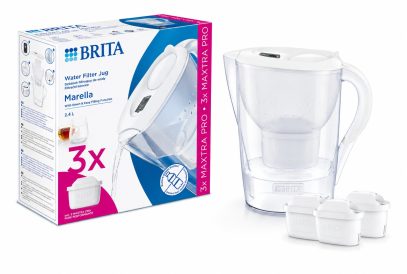 Фильтр-кувшин Brita Marella MXpro белый + 3 картриджа (1061242)