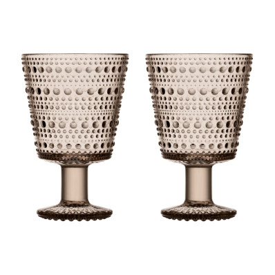 Набор бокалов Iittala Kastehelmi linen 260 мл, 2 шт (1051136)
