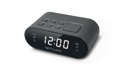 Радиочасы Muse M-10 CR черные